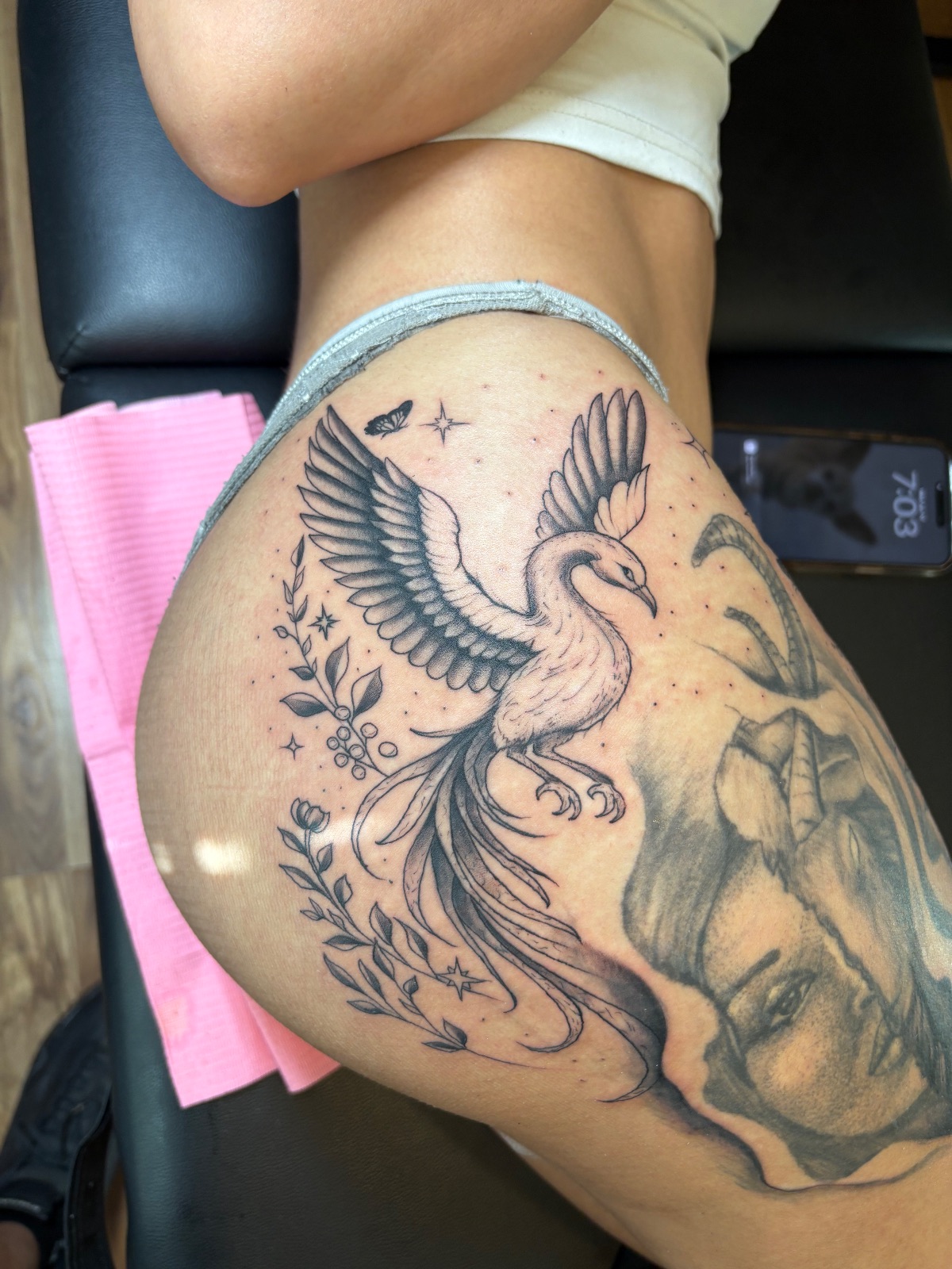 Tattoo work by Bam