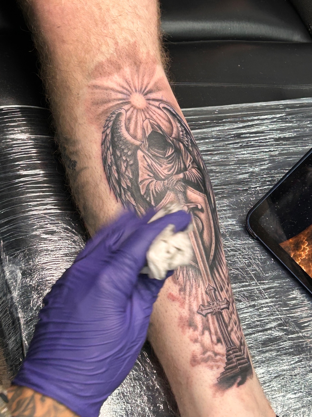 Tattoo work by Dinero