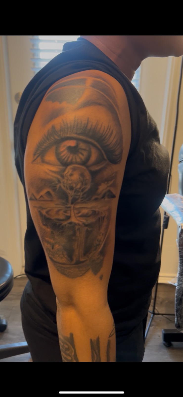Tattoo work by Dinero