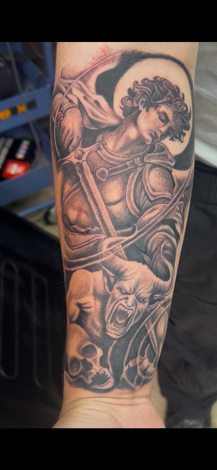 Tattoo work by Dinero