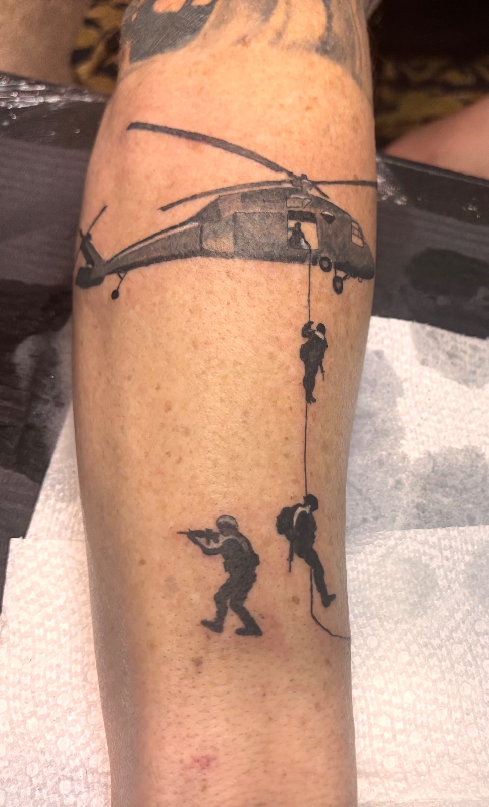 Tattoo work by Rico